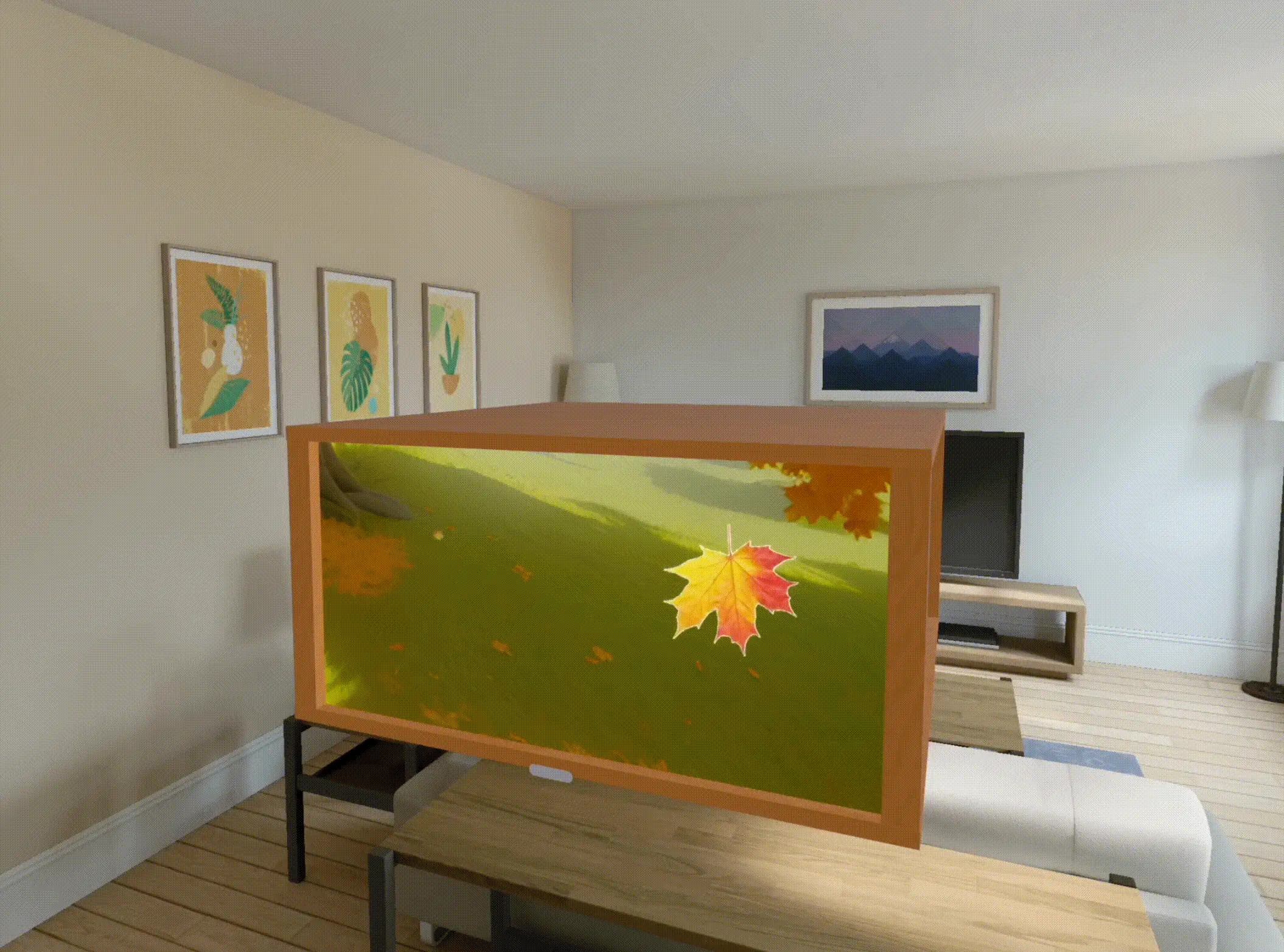 Puck-style attachment demo